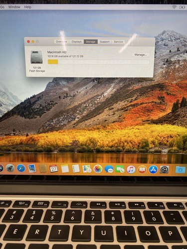 2014 MacBook Pro 13" A1502 i5 8GB 121GB SSD macOS High Sierra - Picture 7 of 9
