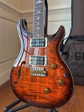 2025 PRS Custom 24 SE Semi-Hollow Piezo - Orange Tiger