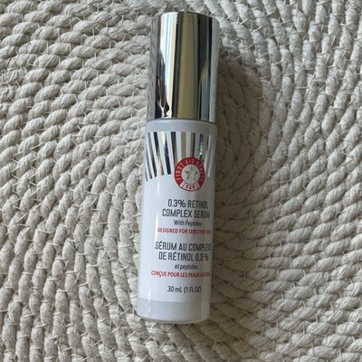 First Aid Beauty 0.3% Retinol Complex Serum With Peptides 30ml | 1 fl oz New