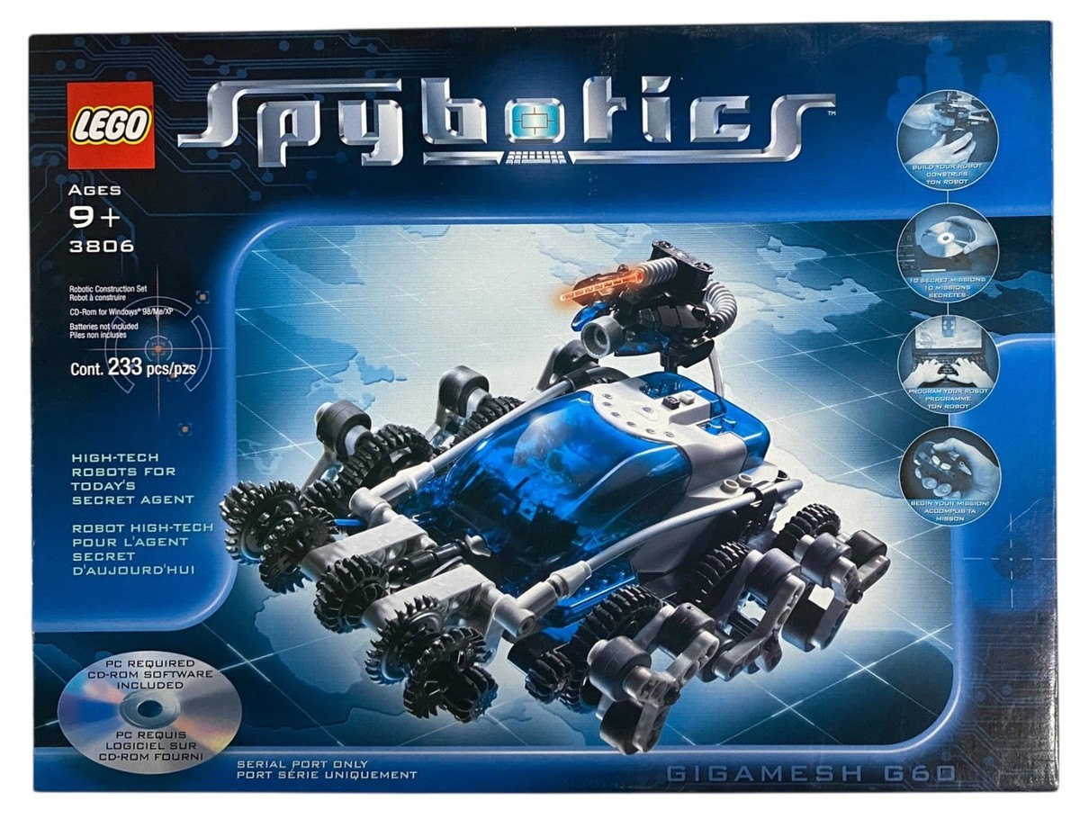 LEGO 3806 Spybotics RC Gigamesh G60 Vintage 2002 Set BRAND NEW