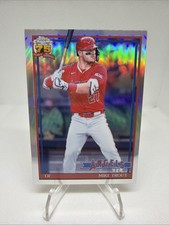 Mike Trout 2026 Topps Chrome Refractor 75 Years of Baseball 91CB-6 Angels
