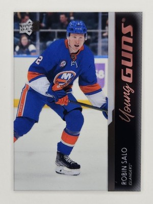 2021-22 Upper Deck Robin Salo RC #726 Young Guns Clear Cut