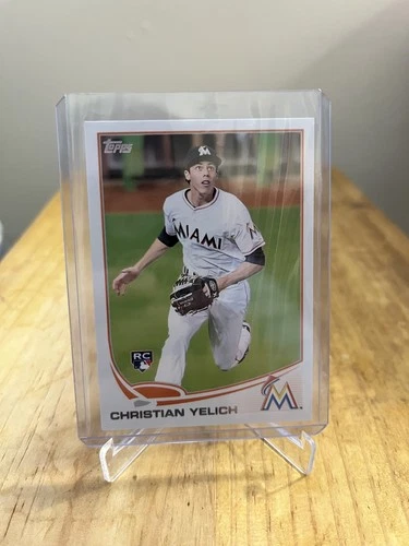 2013 TOPPS UPDATE SERIES #US290 CHRISTIAN YELICH ROOKIE