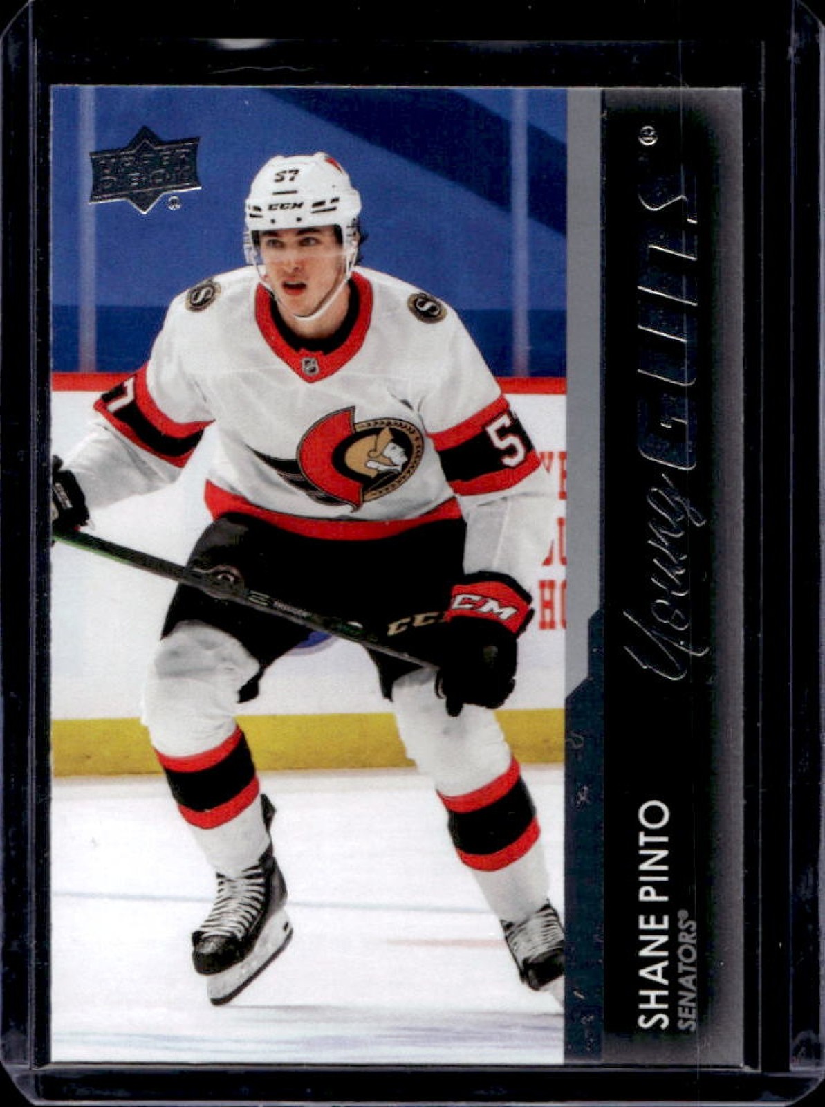 2021-22 Upper Deck Shane Pinto Rookie Young Guns RC #246 Senators