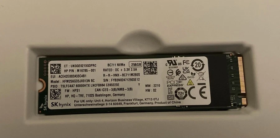 NEW) SK HYNIX 256GB SSD NVMe M.2 2280 SOLID STATE DRIVE | eBay