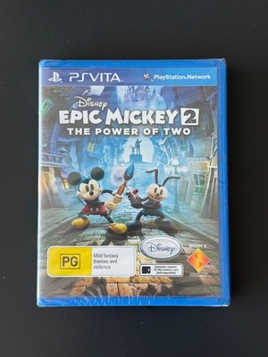 Epic Mickey 2: The Power of Two PS Vita Game Sealed Brand New AU Version