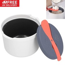2L Microwave Rice Cooker Microwave Rice Pasta Cooker with Strainer Kitchen Tool