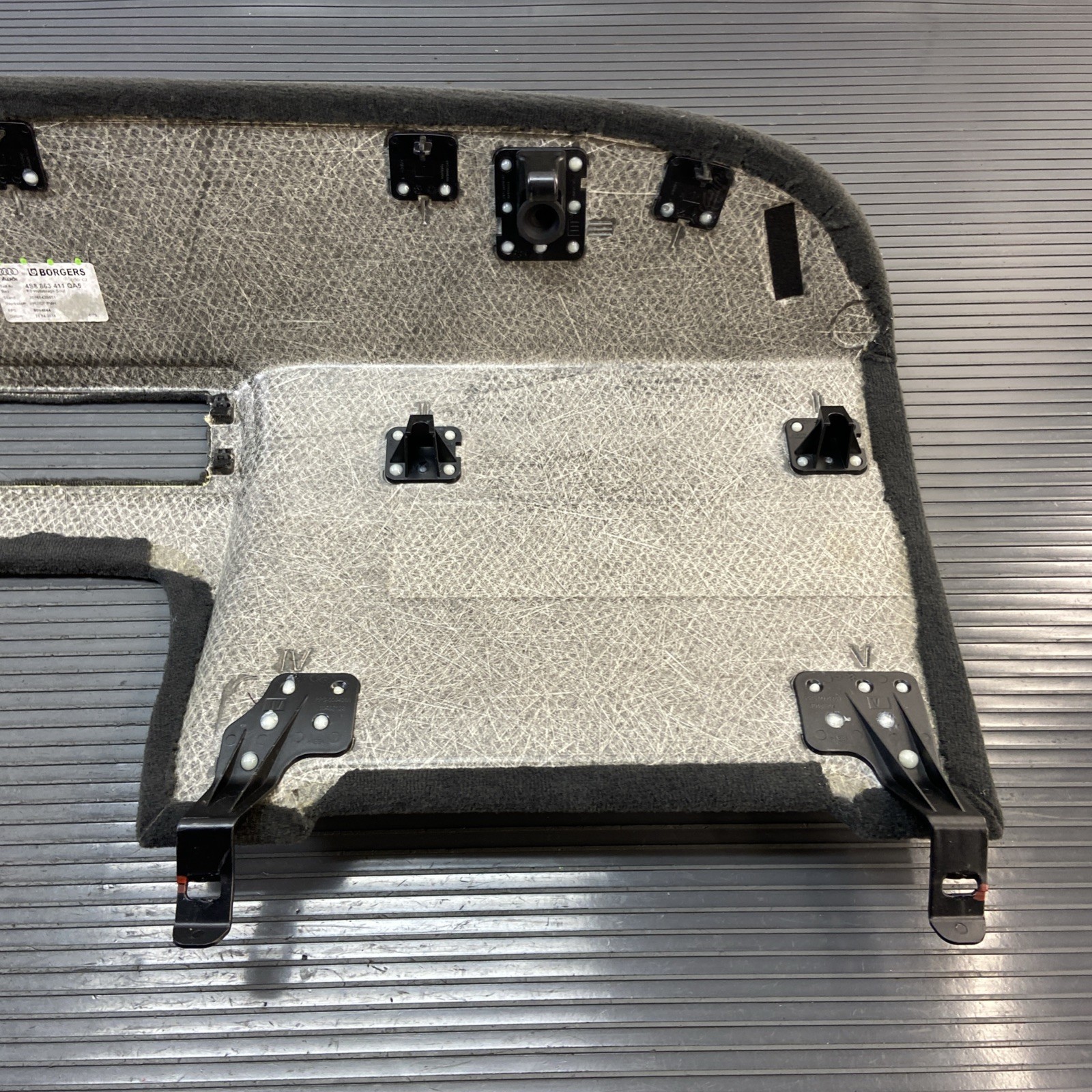 Audi R8 2017-2023 Rear Carpet Black