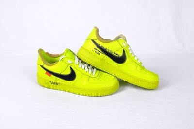 Nike Air Force 1 Low Off-White Volt CI1173-400 Limited Edition Men s Sneaker
