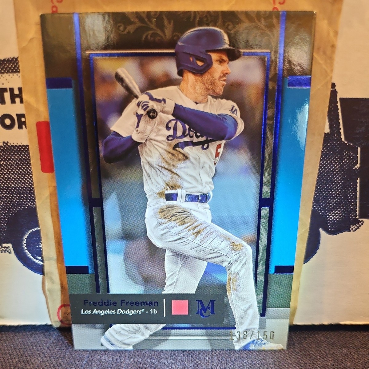 2024 Topps Museum Collection Freddie Freeman Blue /150 #89