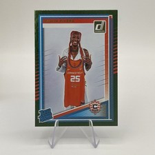 2025 Panini Donruss WNBA - Rated Rookie Saniya Rivers #92 Green Shimmer (RC)