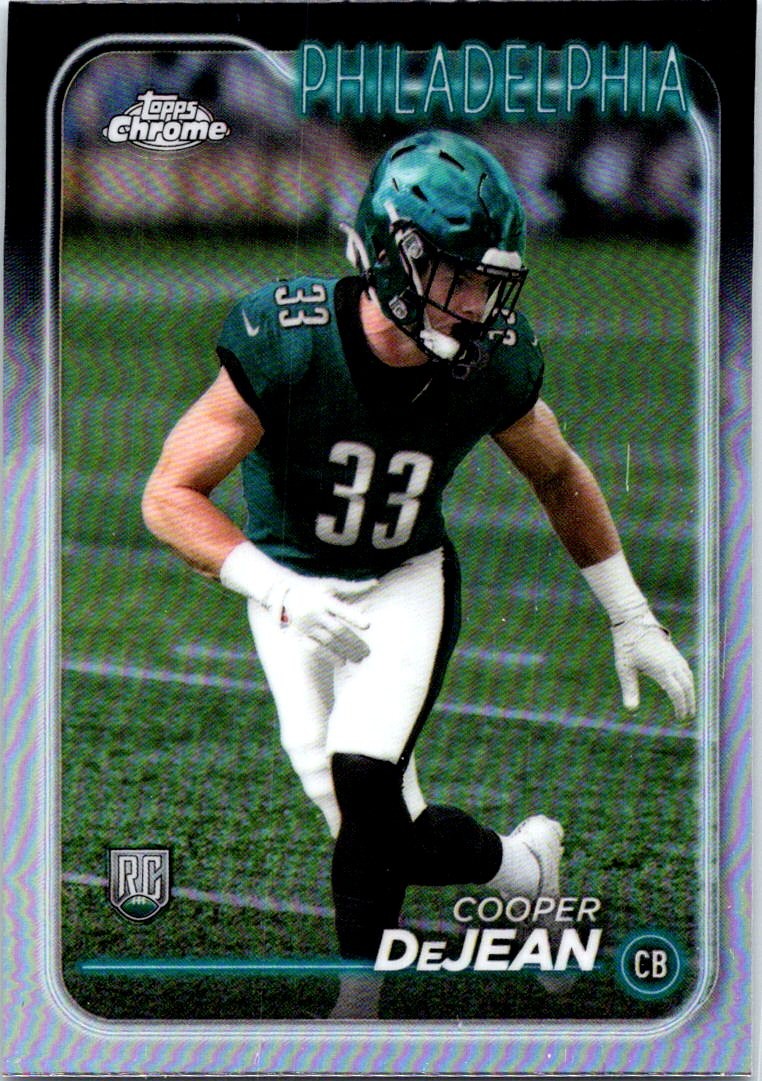 2024 Topps Chrome #232 Cooper DeJean Refractor