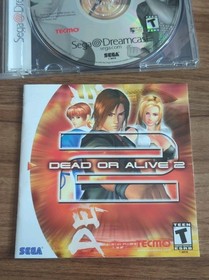 Dead or Alive 2 Sega Dreamcast NTSC-U complete with manual
