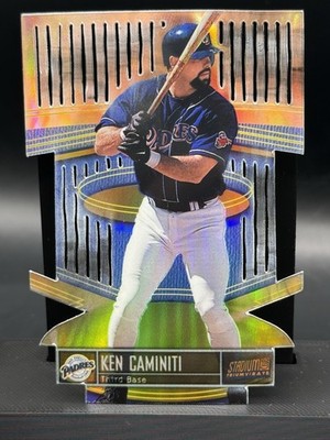 1999 Topps Stadium Club - Triumvirate Ken Caminiti #T1B Luminescent