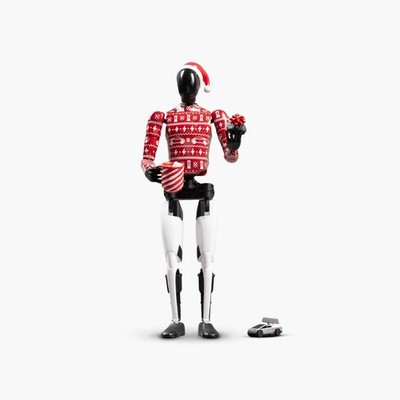 🎅 TESLA HOLIDAY EDITION Optimus Bot Action Figure Christmas 2025