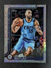 2025-26 Topps Basketball NICOLAS BATUM Holo Foil Los Angeles Clippers #146