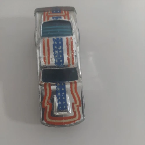 Hot Wheels Mustang Stocker Super Chrome Redline Hong Kong 1974 Base.