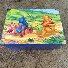 Winnie The Pooh Storage Box 13x9 Inches with Handle