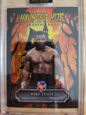 2025 Wild Card Haunted Hits Monster Hunt Mike Tyson 2/3 Orange #HHH-MT Boxing