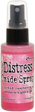 Ranger Tim Holtz Distress Oxide Spray 1.9fl oz-Picked Raspberry,Ink  Pads