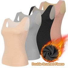 Thermal Tank Tops Women Underwear Sleeveless Undershirt Camisole Warm Base Layer