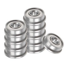 10pcs F694ZZ Flanged Ball Bearing-[4x11x4mm] Replacement Wheel Bearings, ABEC1