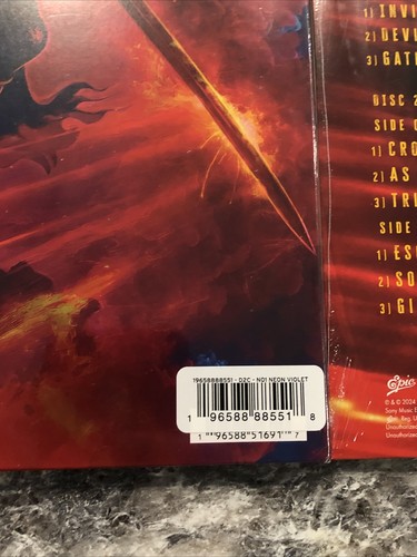 Judas Priest Invincible Shield Limited Editions Purple Blue Vinyl Set New Signed - Picture 12 of 24