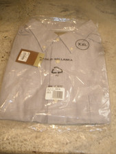 New Men's Dress Shirt Sonoma XXL Gray Oxford in package 3A 