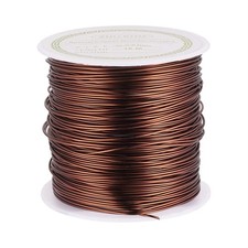 Elecrelive 1 Roll 22 Gauge Tarnish Resistant Copper Wire Copper Wire Craft Wi...