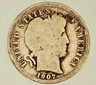 1907 Barber Dime AG3 Silver US Coin Full Date Philadelphia