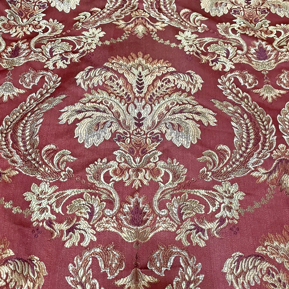 "Edredón Croscill Reina Oro Rojo IMPERIAL EMPRESS 94x92,5"" Muy Buen Estado" Foto 2 de 4