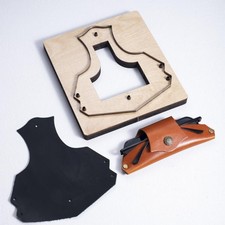 Glasses Case Leather Cutting Die Wooden Punch Mold for DIY Craft Gift