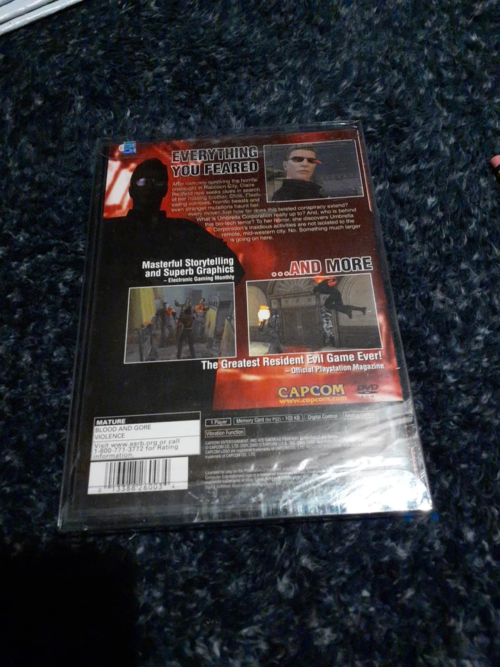 Resident Evil Code: Veronica x Greatest Hits Sony PlayStation 2, 2001 - Image 3 of 3