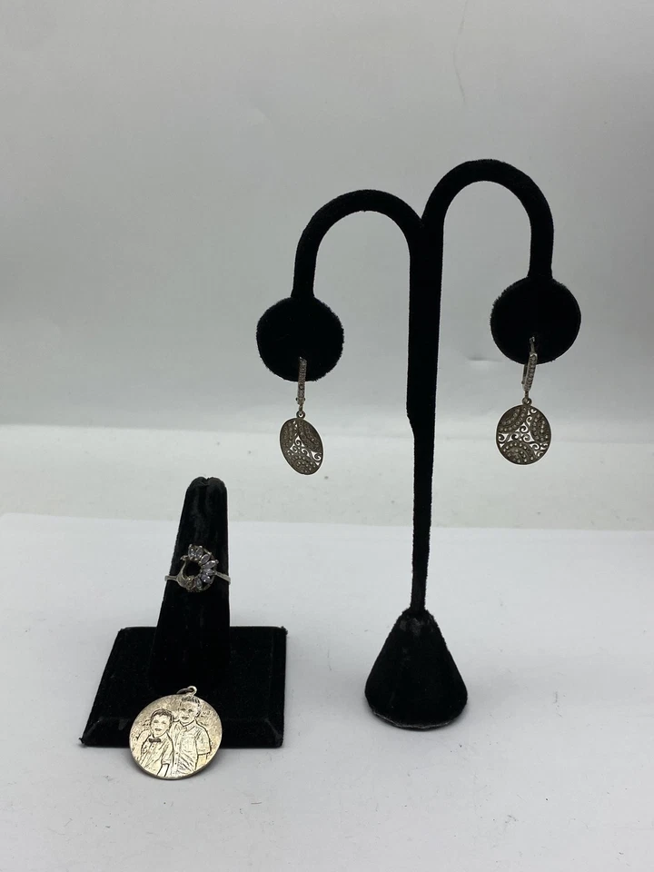 Sterling Silber verschiedene Schmuck Konvolut 3 Teile 11,79 g