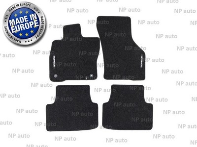 NEW LHD CAR FLOOR MATS FOR CUPRA LEON KL1 2020- VELOUR CARPET AUTO LINERS RUGS