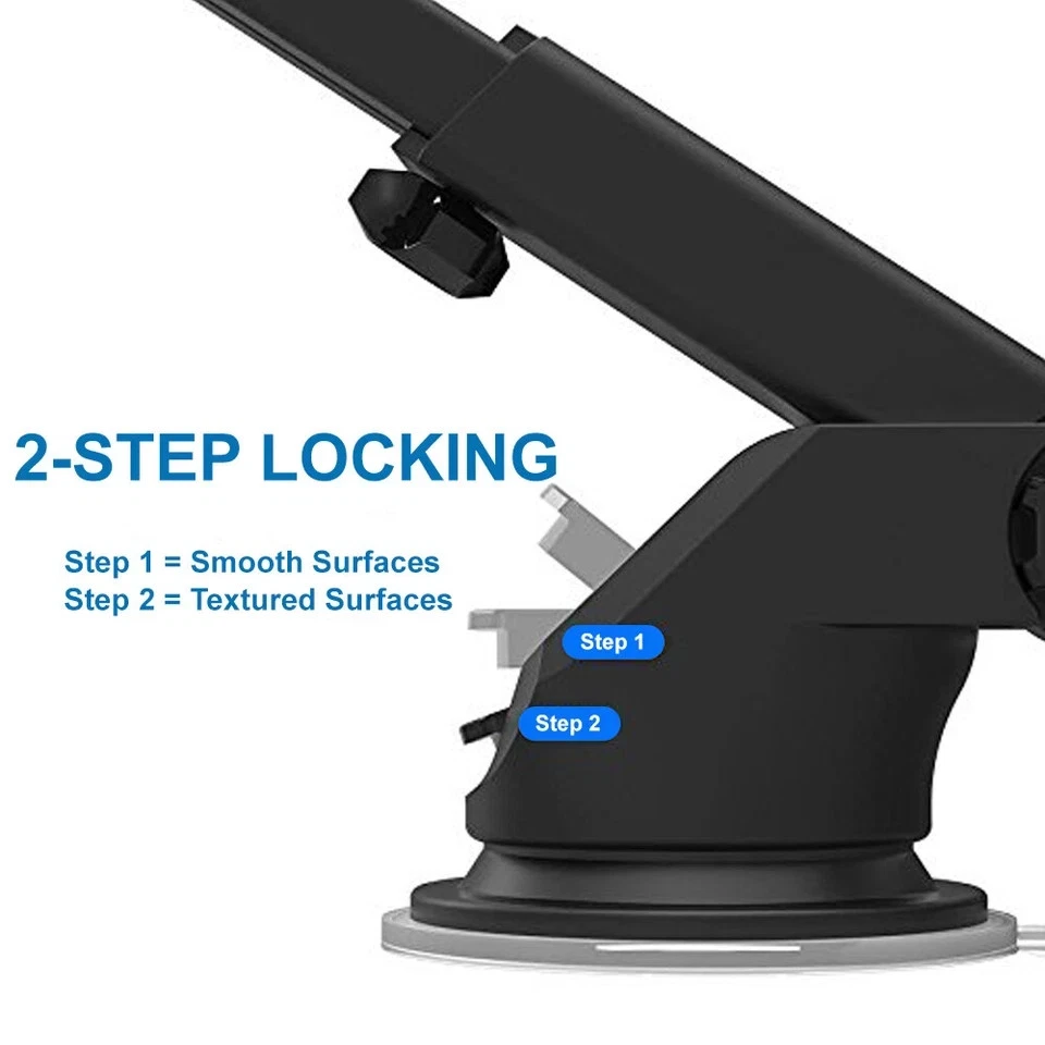 Phone Holder Universal Mount Mobile iPhone Windscreen Dashboard or Air Vent - Image 2 of 4