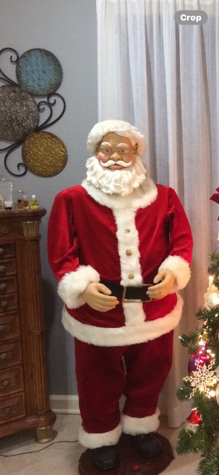 Life Size Me & Mrs Santa Claus Christmas Animated