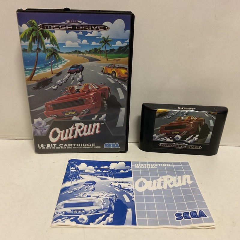 Outrun Sega Mega Drive - Free Post