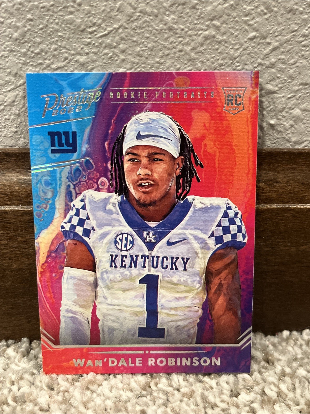 Wan’Dale Robinson 2022 Prestige Rookie Portraits Case Hit SSP