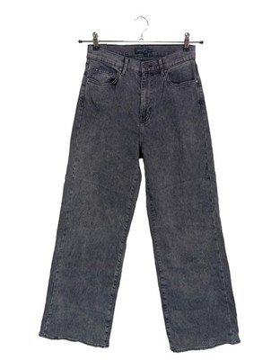 SEVEN7 Straight-Leg Jeans Damen Jeans Gr. DE 38 schwarz Casual-Look