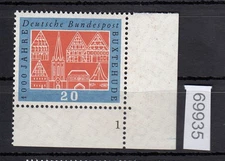 Bundle 1959, Mich. No.: 312 W ** FN 1 Corner Edge Smooth Rubber