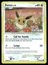 Eevee 62/100 Common Majestic Dawn Pokemon Reverse Holo Extreme Damaged Read Desc on eBay