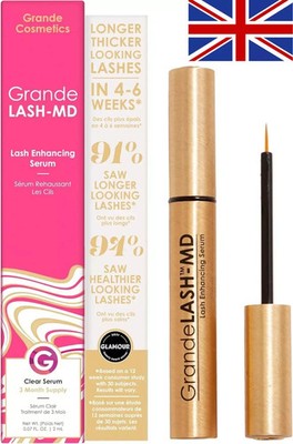 Neu Verpackung GrandeLASH-MD Grande Lash Eyelash Enhancing Conditioning Serum 2ml