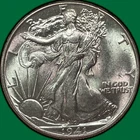 1941 Walking Liberty Half Dollar Brilliant Uncirculated BU Coin #33371
