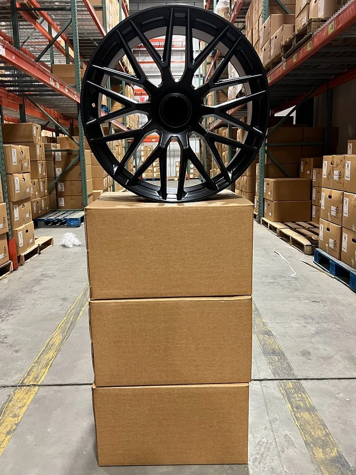 22" S65 AMG STYLE WHEELS RIMS FITS MERCEDES BENZ SL CLASS SL500 SL550 SL55 - Image 3 of 3