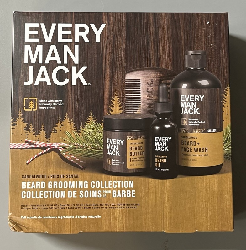 Every Man Jack Beard Grooming Collection - Sandalwood