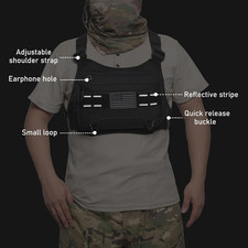 Sports Chest Pack for Men - Fits Most Pistols - Running, Hiking, Workouts