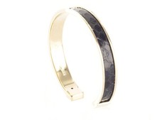 Stamerra PICCOLO PITTONE MAR Navy Blue Genuine Python Bracelet
