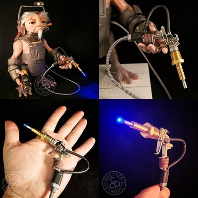 Babu Frik Soldergun Star Wars Galaxys Edge Droidsmith Mandalorian Grogu Hot Toys