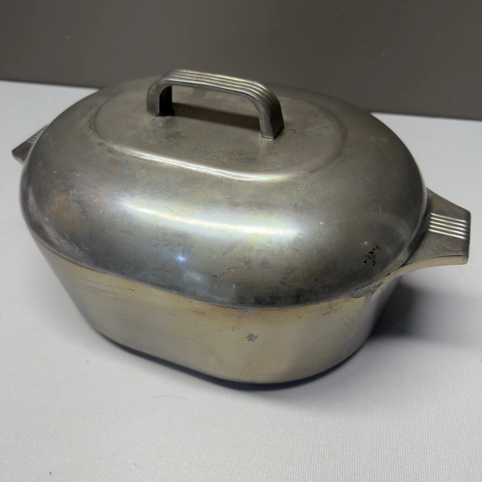 Wagner Ware Sidney-O Magnalite 4265-P Dutch Oven Roaster Lid NO INSERT 8 Quart